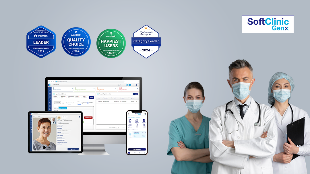 medical banner with doctor wearing face mask 2